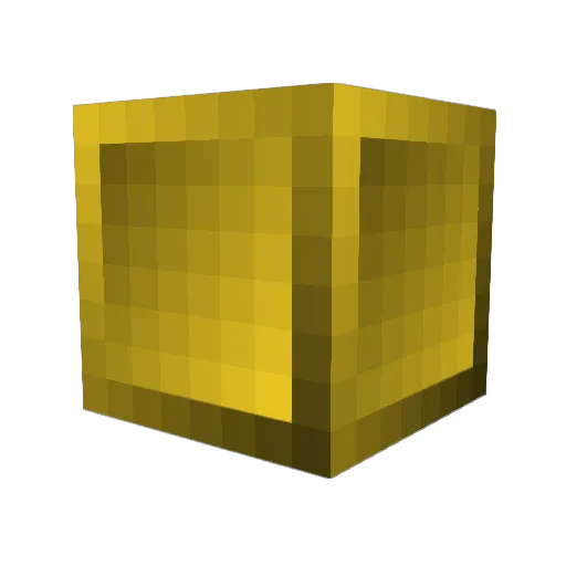 Deswee Minecraft avatar head, 3D render