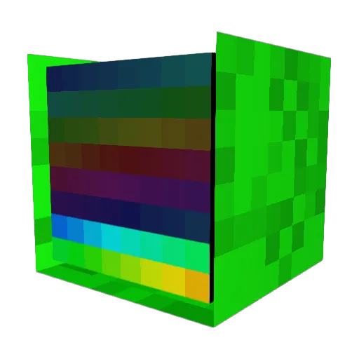 Desyon Minecraft avatar head, 3D render