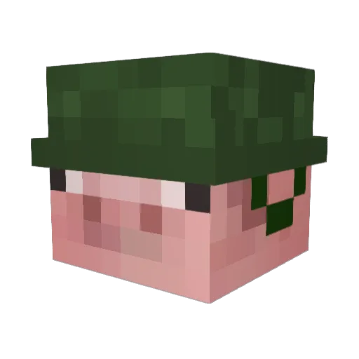 Detanator1488 Minecraft avatar head, 3D render
