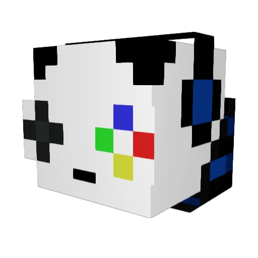 Detektiv_Conan Minecraft avatar head, 3D render