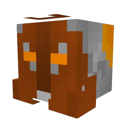 Dethorn999 Minecraft avatar head, 3D render