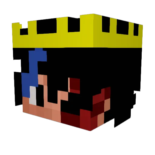 Detonacja243 Minecraft avatar head, 3D render