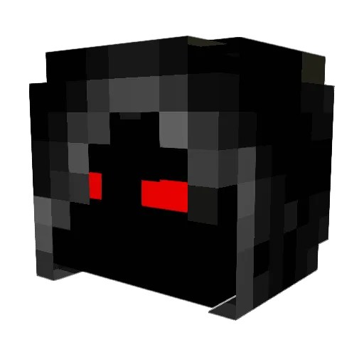 DeuSalt Minecraft avatar head, 3D render