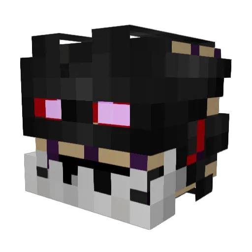 Deus_Exe_ Minecraft avatar head, 3D render