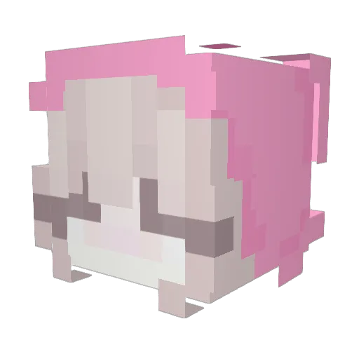 DeutscherHotdog Minecraft avatar head, 3D render