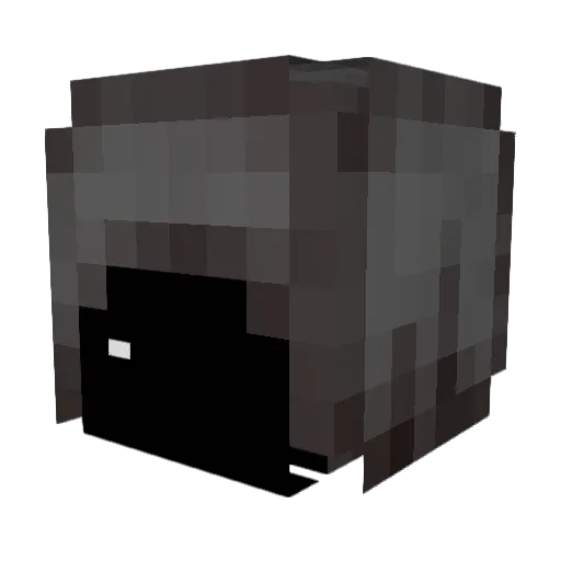 Dev90 Minecraft avatar head, 3D render