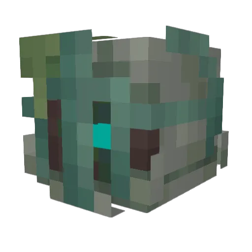 DevDracion Minecraft avatar head, 3D render