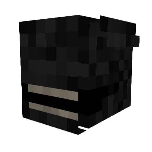 DevGames Minecraft avatar head, 3D render