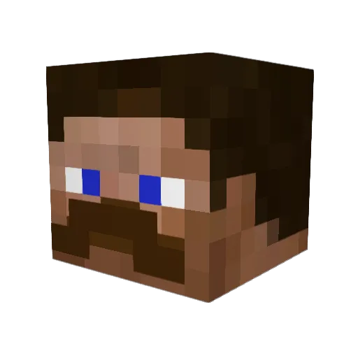 DevTheGerb Minecraft avatar head, 3D render