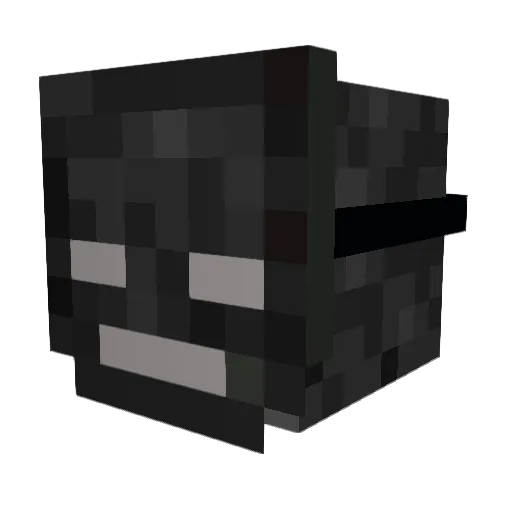 DevUse Minecraft avatar head, 3D render