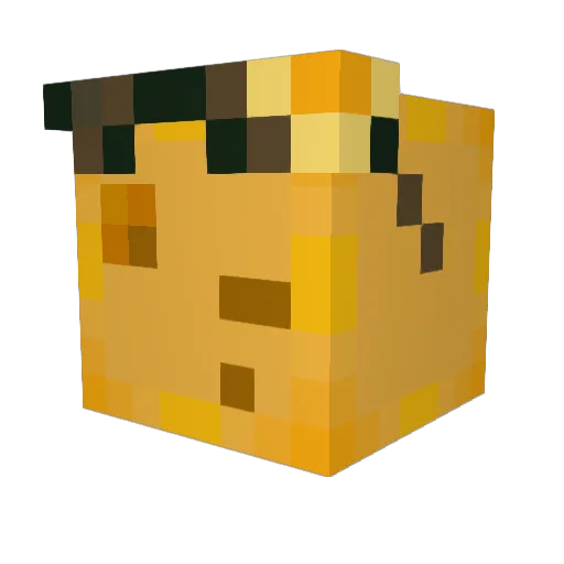 DevVRTX Minecraft avatar head, 3D render