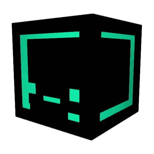 Dev_Bot Minecraft avatar head, 3D render