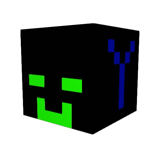 Dev_Buh Minecraft avatar head, 3D render