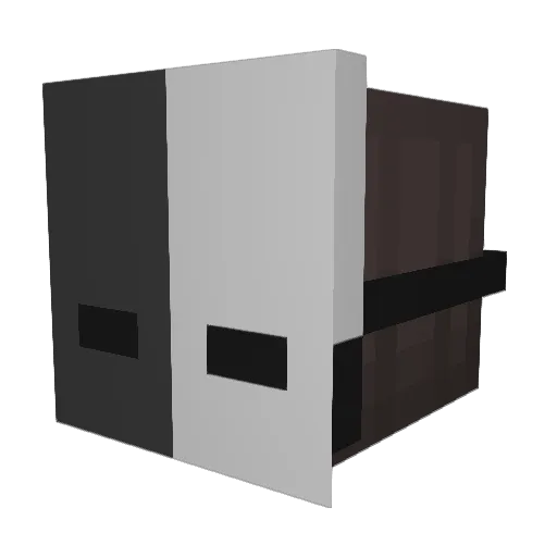 Devaesir Minecraft avatar head, 3D render