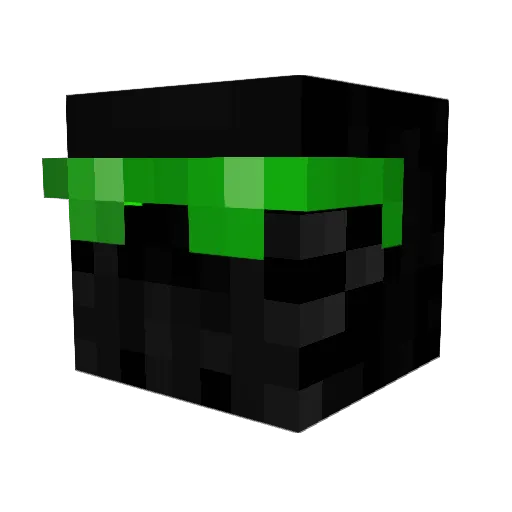 Developing Minecraft avatar head, 3D render
