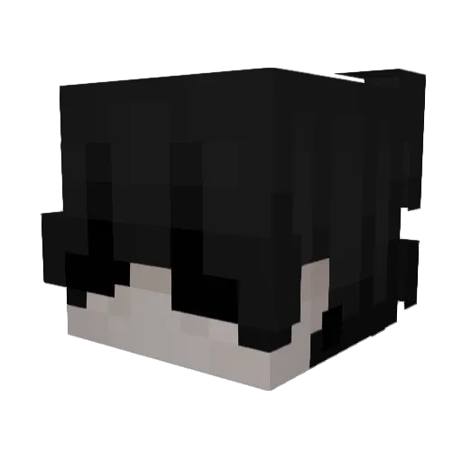 DeviDemon__ Minecraft avatar head, 3D render