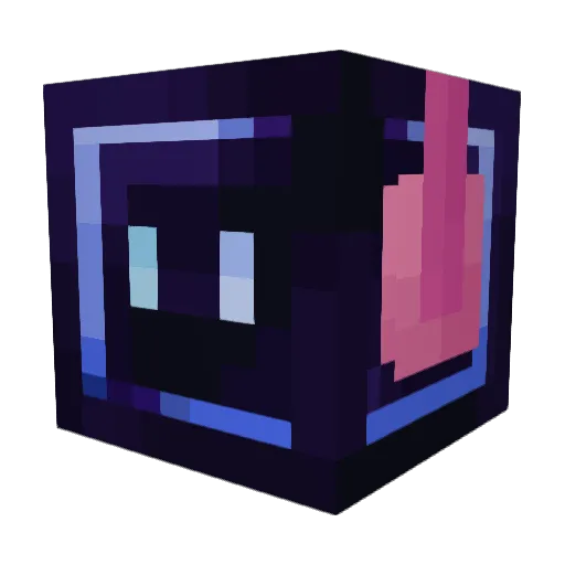Deviceism Minecraft avatar head, 3D render