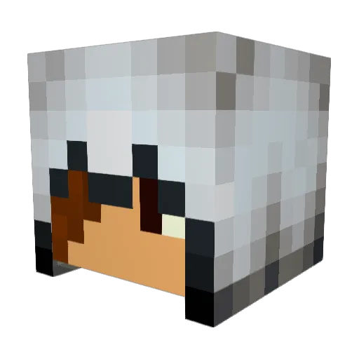 DevilDog305 Minecraft avatar head, 3D render