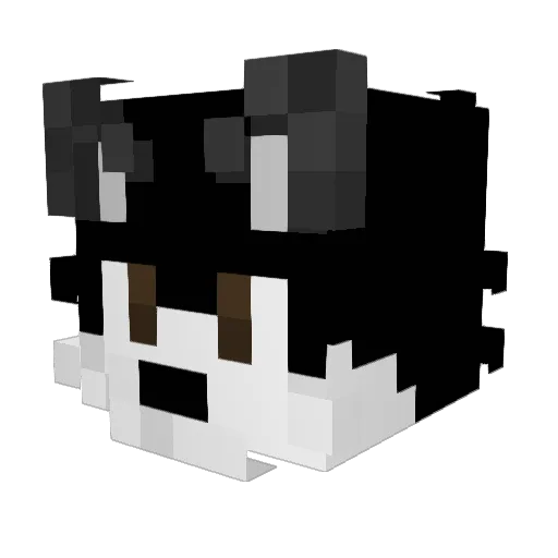 DevilMax05 Minecraft avatar head, 3D render