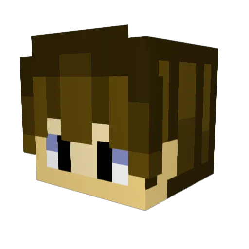 DevilRbx Minecraft avatar head, 3D render