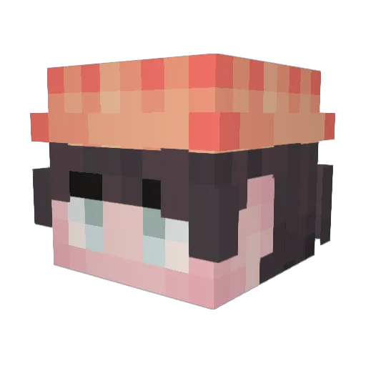 DevilToadDM Minecraft avatar head, 3D render
