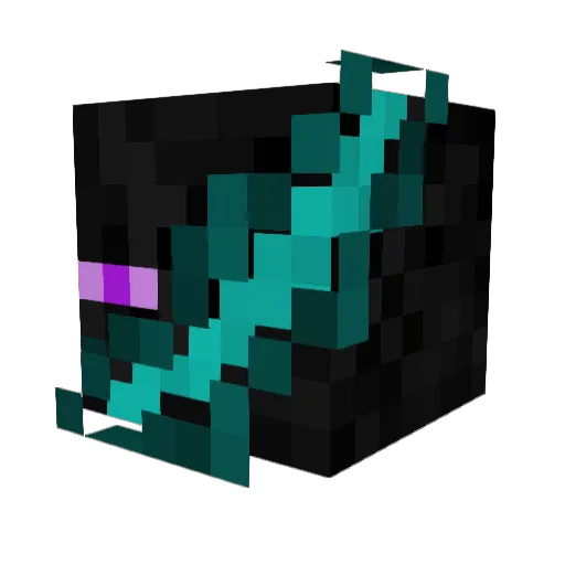 DevilVortex015 Minecraft avatar head, 3D render