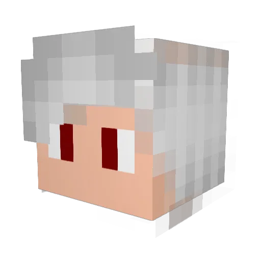 Devil_Axe Minecraft avatar head, 3D render