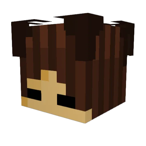 Devil_ig Minecraft avatar head, 3D render