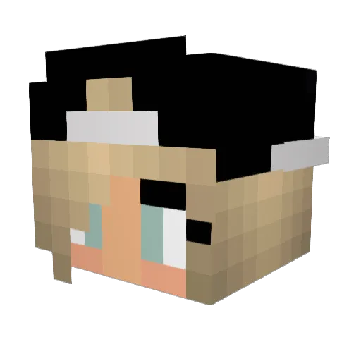 Devil_pineapple Minecraft avatar head, 3D render