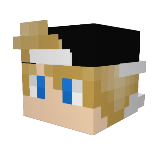 Devilboy0207 Minecraft avatar head, 3D render