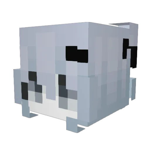 Devilhamster8 Minecraft avatar head, 3D render