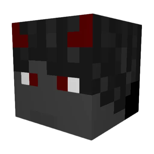 Devilish_Pizza Minecraft avatar head, 3D render