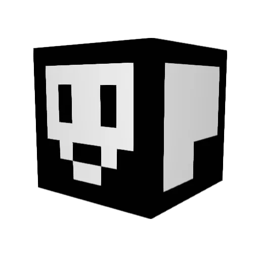 Devilman1972 Minecraft avatar head, 3D render