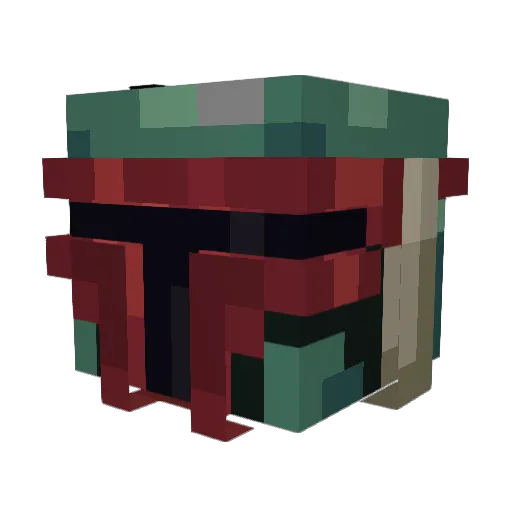 DevilsDiciple Minecraft avatar head, 3D render