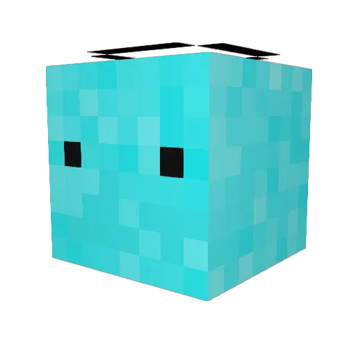 Devilwhale0530 Minecraft avatar head, 3D render