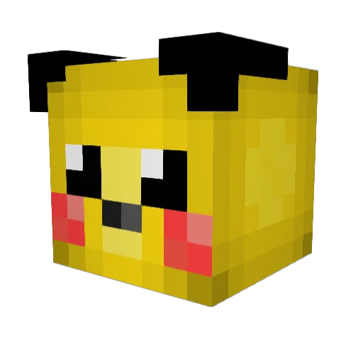 Devilxtc Minecraft avatar head, 3D render