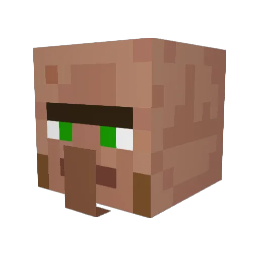 Devilz_013 Minecraft avatar head, 3D render