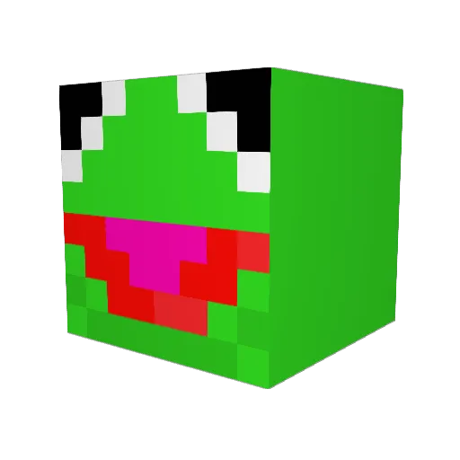 DevinDevilDunn Minecraft avatar head, 3D render