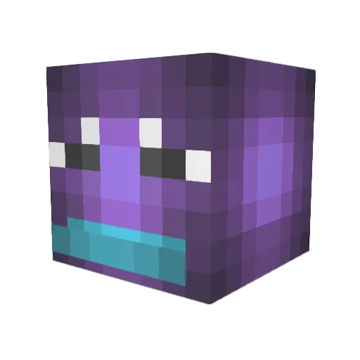 Devin_x Minecraft avatar head, 3D render