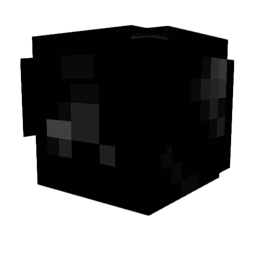 Devine9 Minecraft avatar head, 3D render