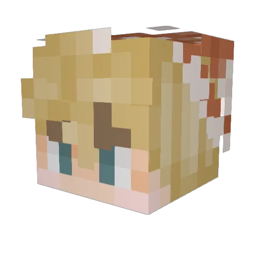Devine_Stirling Minecraft avatar head, 3D render