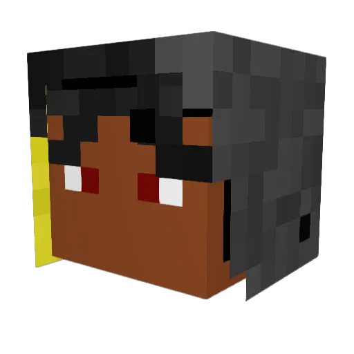 Devinis99 Minecraft avatar head, 3D render