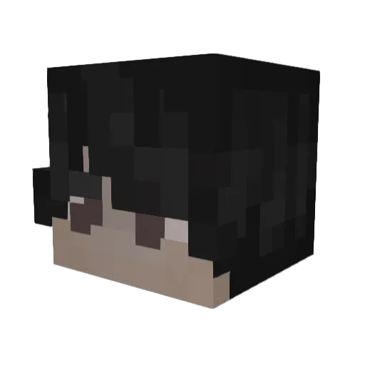 Devistonia Minecraft avatar head, 3D render