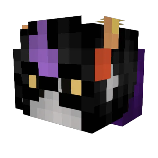 Devlen68 Minecraft avatar head, 3D render