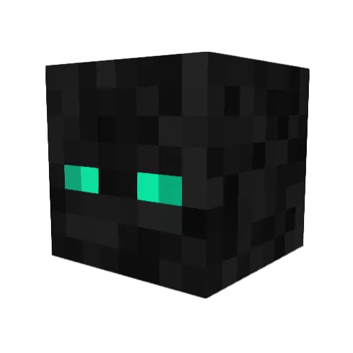 Devlose Minecraft avatar head, 3D render