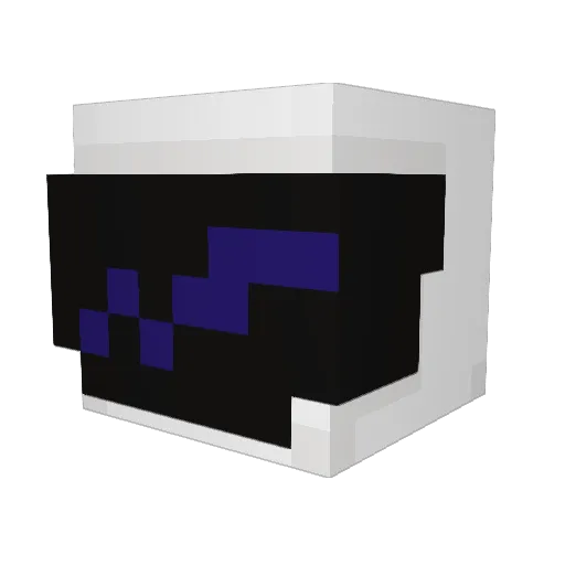 DevonHam Minecraft avatar head, 3D render