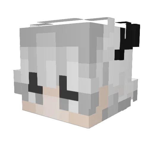 Devon_B Minecraft avatar head, 3D render
