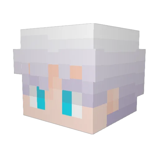 Devon_L Minecraft avatar head, 3D render