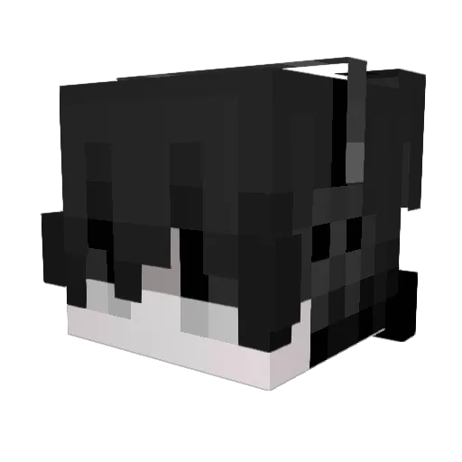 DevourDr4gon Minecraft avatar head, 3D render
