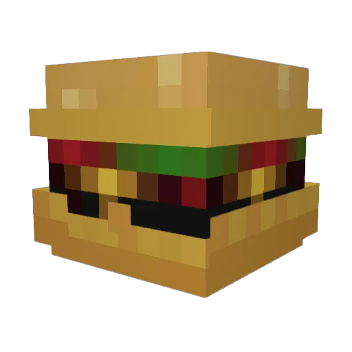 Devvso Minecraft avatar head, 3D render